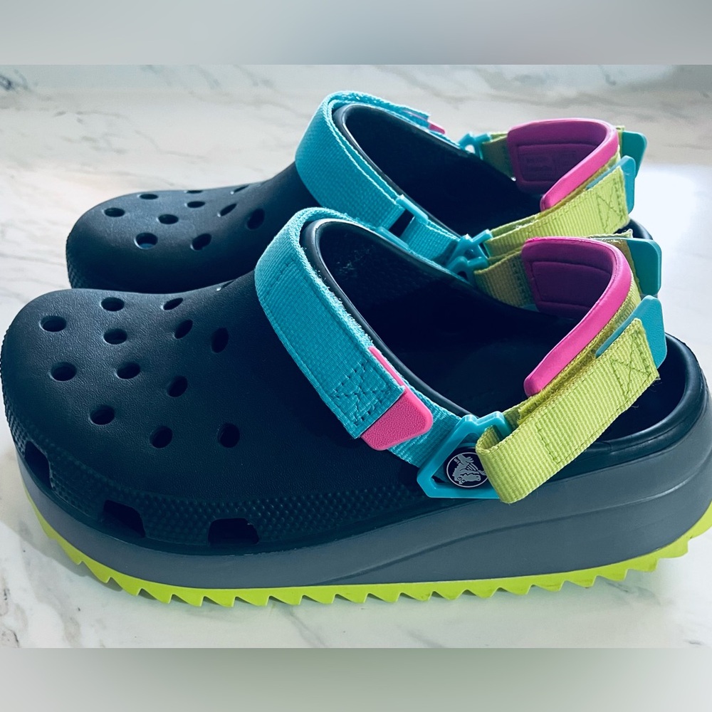 Crocs Classic Hiker Clog Unisex Multicolor Casual Outdoor Shoes Mens-7 Women’s-9